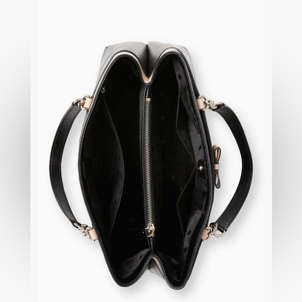 Kate Spade Baldwin Street Maryanne Black Leather Bag, EUC - Picture 4 of 15